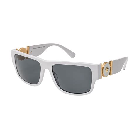 mens white versace sunglasses|Versace polarized sunglasses for men.